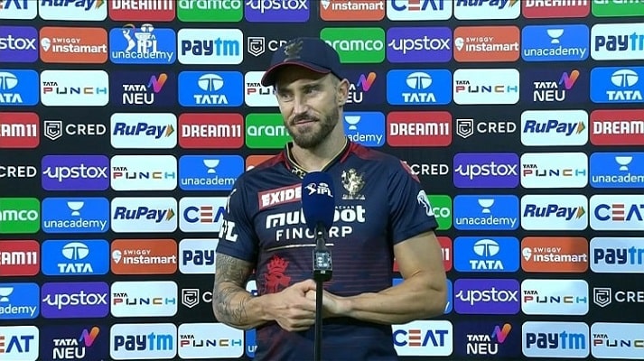 IPL 2023: Faf du Plessis completes 1000 IPL runs for RCB